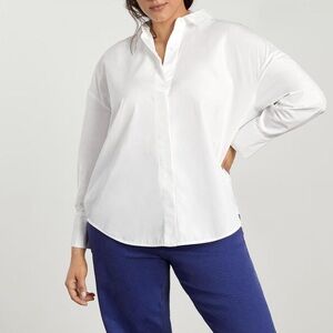 Everlane The Oversized Poplin Shirt Women’s in White